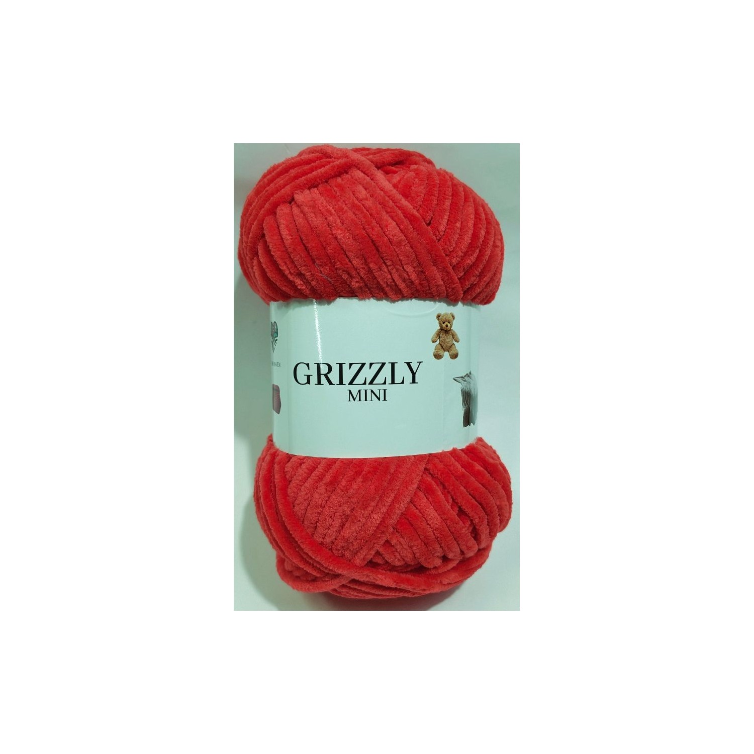 Gomitolo ciniglia "Grizzly Mini"  morbidissima 100 gr. 120 mt.  x borse, maglie, sciarpe, amigurumi