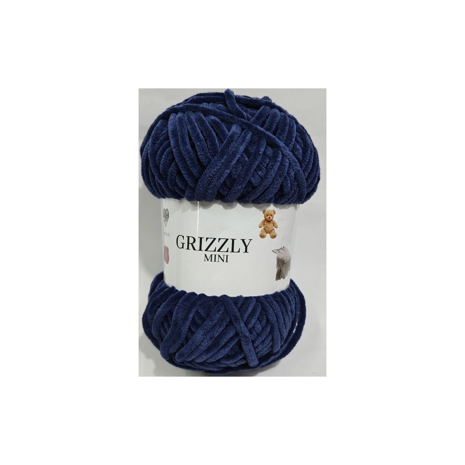Gomitolo ciniglia "Grizzly Mini"  morbidissima 100 gr. 120 mt.  x borse, maglie, sciarpe, amigurumi