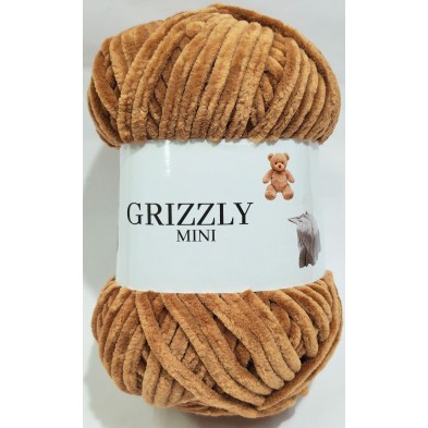 Gomitolo ciniglia "Grizzly Mini"  morbidissima 100 gr. 120 mt.  x borse, maglie, sciarpe, amigurumi