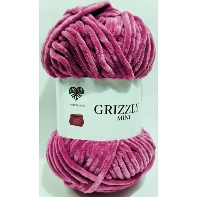 Gomitolo ciniglia "Grizzly Mini"  morbidissima 100 gr. 120 mt.  x borse, maglie, sciarpe, amigurumi