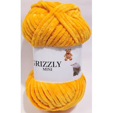Gomitolo ciniglia "Grizzly Mini"  morbidissima 100 gr. 120 mt.  x borse, maglie, sciarpe, amigurumi