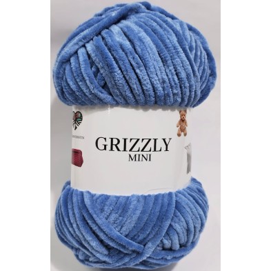 Gomitolo ciniglia "Grizzly Mini"  morbidissima 100 gr. 120 mt.  x borse, maglie, sciarpe, amigurumi