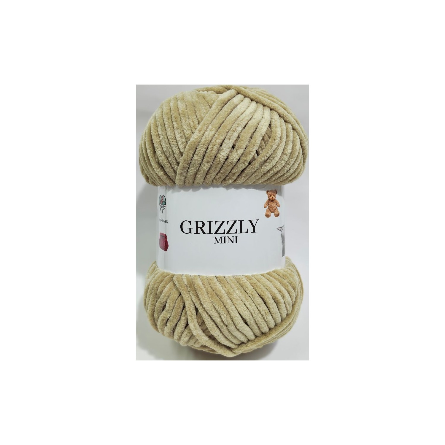 Gomitolo ciniglia "Grizzly Mini"  morbidissima 100 gr. 120 mt.  x borse, maglie, sciarpe, amigurumi