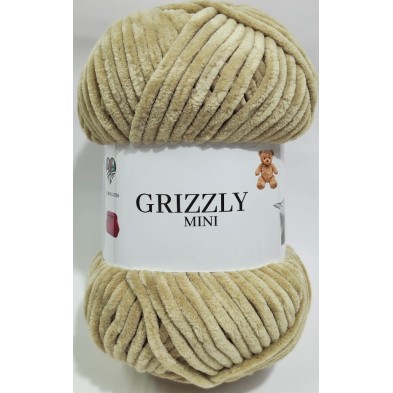 Gomitolo ciniglia "Grizzly Mini"  morbidissima 100 gr. 120 mt.  x borse, maglie, sciarpe, amigurumi
