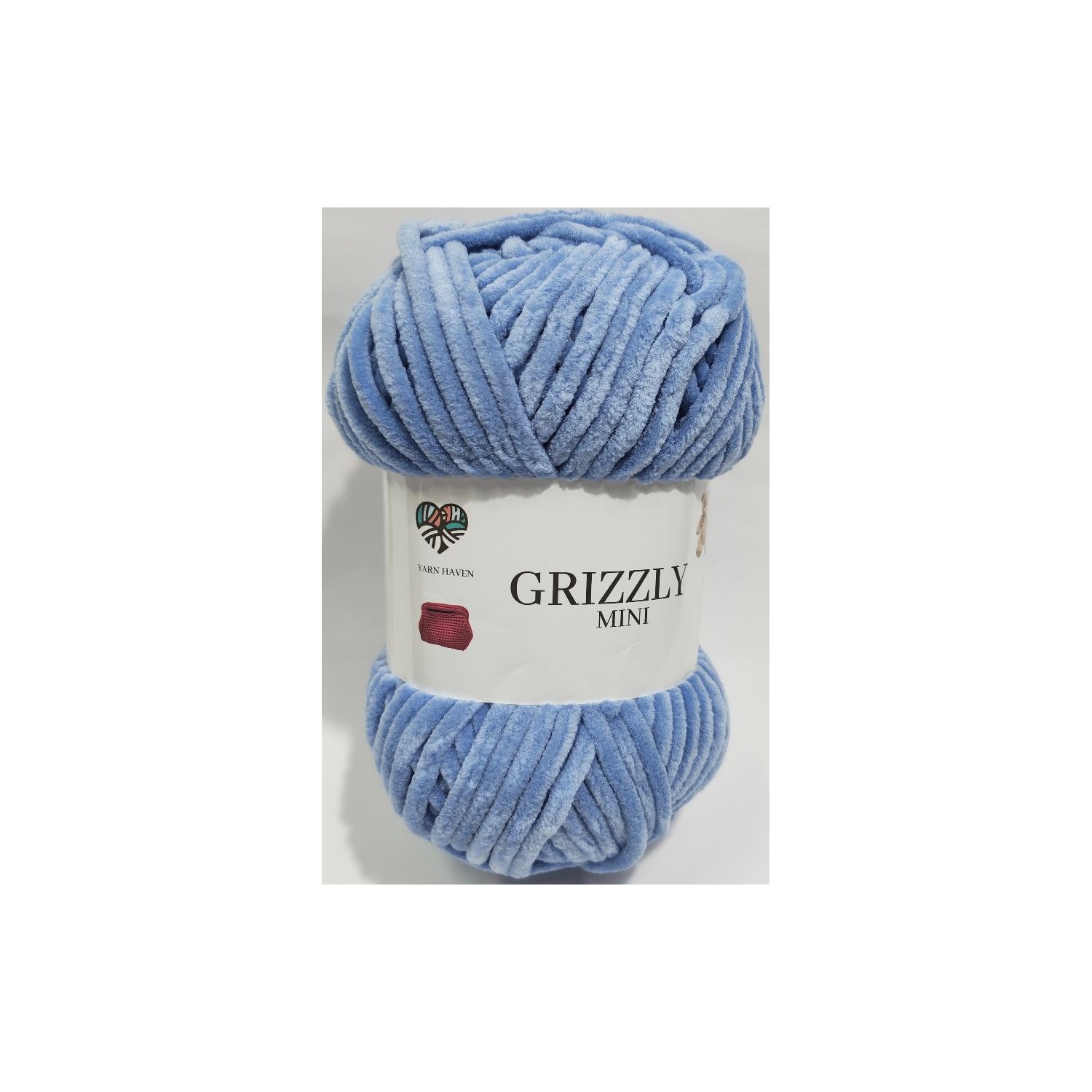 Gomitolo ciniglia "Grizzly Mini"  morbidissima 100 gr. 120 mt.  x borse, maglie, sciarpe, amigurumi