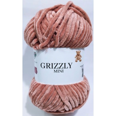 Gomitolo ciniglia "Grizzly Mini"  morbidissima 100 gr. 120 mt.  x borse, maglie, sciarpe, amigurumi