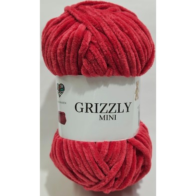 Gomitolo ciniglia "Grizzly Mini"  morbidissima 100 gr. 120 mt.  x borse, maglie, sciarpe, amigurumi
