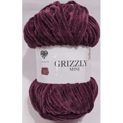 Gomitolo ciniglia "Grizzly Mini"  morbidissima 100 gr. 120 mt.  x borse, maglie, sciarpe, amigurumi