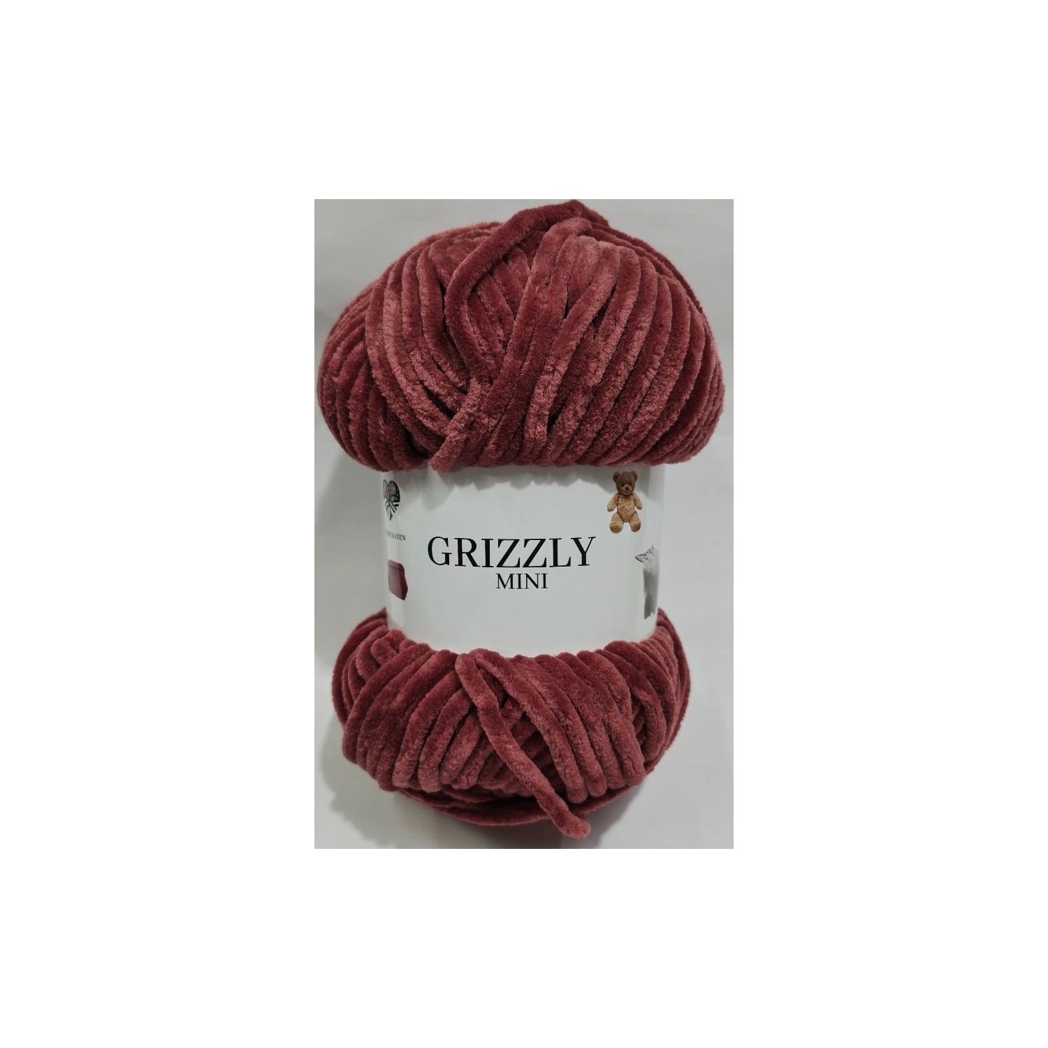 Gomitolo ciniglia "Grizzly Mini"  morbidissima 100 gr. 120 mt.  x borse, maglie, sciarpe, amigurumi