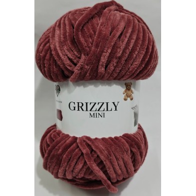 Gomitolo ciniglia "Grizzly Mini"  morbidissima 100 gr. 120 mt.  x borse, maglie, sciarpe, amigurumi