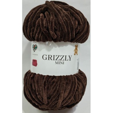 Gomitolo ciniglia "Grizzly Mini"  morbidissima 100 gr. 120 mt.  x borse, maglie, sciarpe, amigurumi