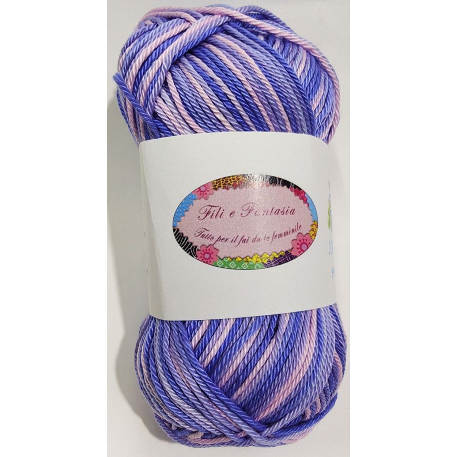 Gomitolo da 50 gr. "Furore" Fili e Fantasia 100% cotone gasato mercerizzato 125 mt. alta qualità (64 colori)