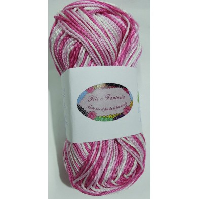 Gomitolo da 50 gr. "Furore" Fili e Fantasia 100% cotone gasato mercerizzato 125 mt. alta qualità (64 colori)