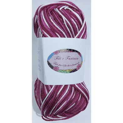 Gomitolo da 50 gr. "Furore" Fili e Fantasia 100% cotone gasato mercerizzato 125 mt. alta qualità (64 colori)