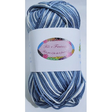 Gomitolo da 50 gr. "Furore" Fili e Fantasia 100% cotone gasato mercerizzato 125 mt. alta qualità (64 colori)