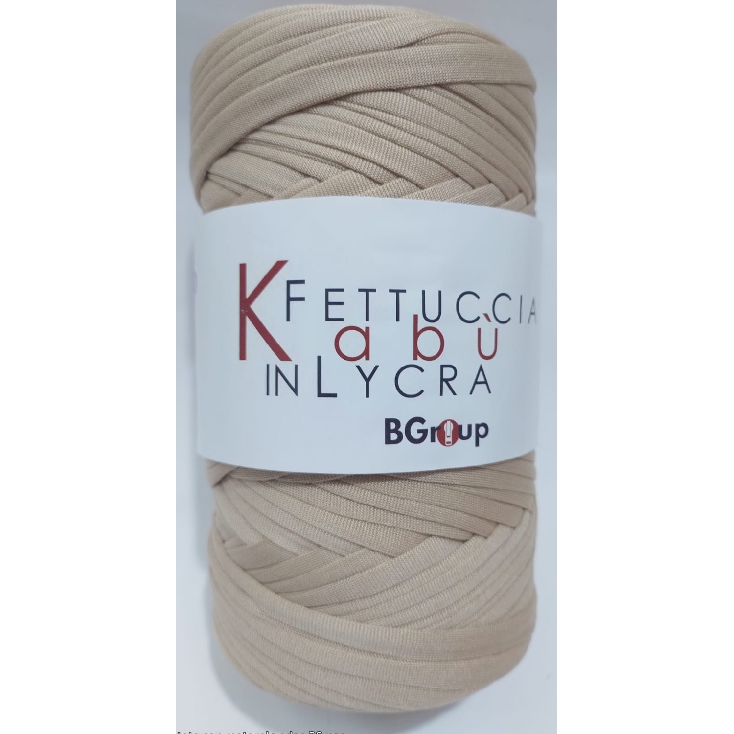 Fettuccia in lycra "KABU'" peso +- 400 gr. 105 mt. per borse, cesti e varie