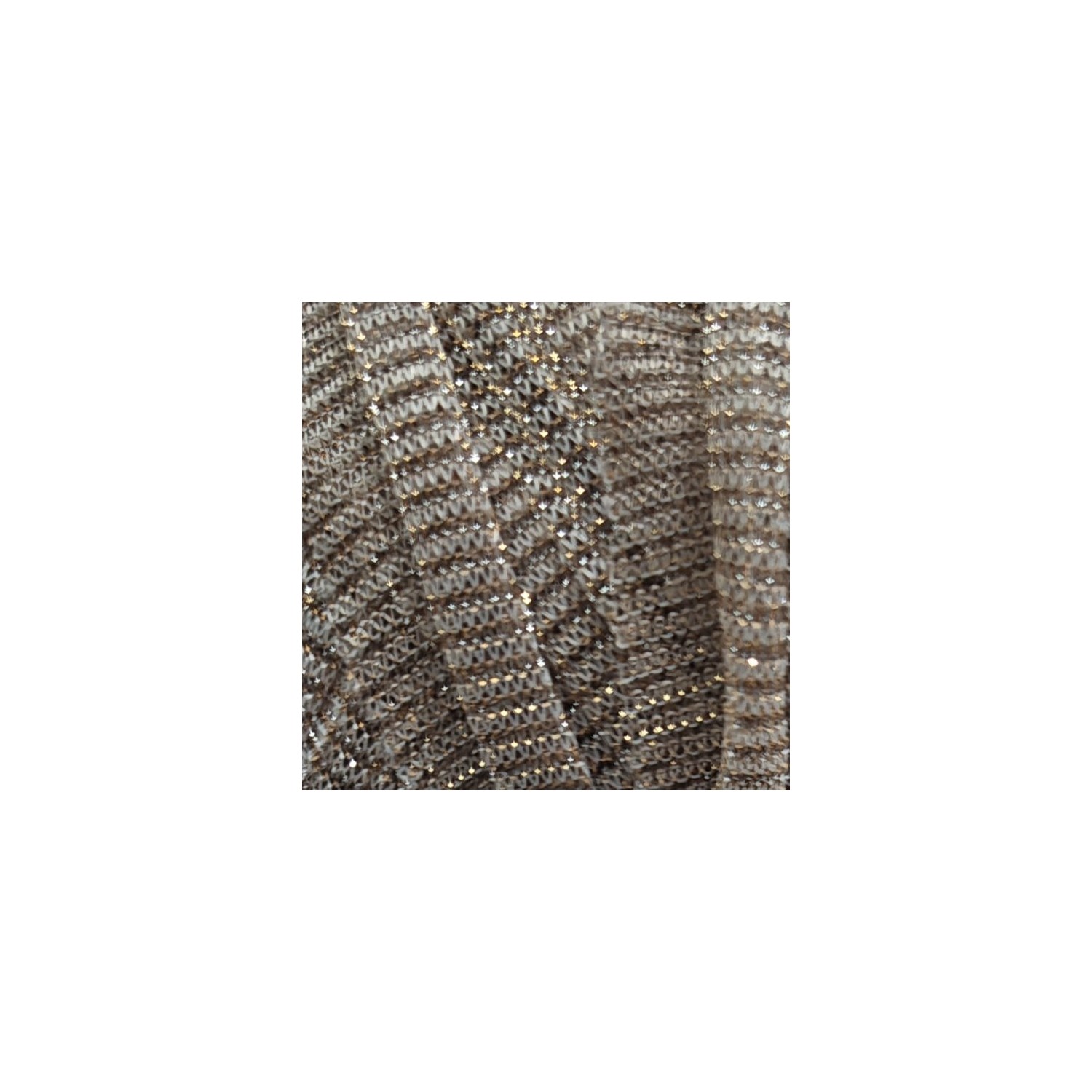 Fettuccia in organza glitter "Voile Soft'" +- 100 gr. 70 mt. per borse, cesti e varie