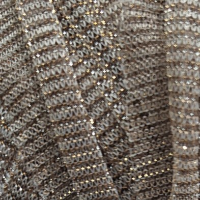 Fettuccia in organza glitter "Voile Soft'" +- 100 gr. 70 mt. per borse, cesti e varie