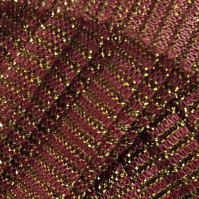 Fettuccia in organza glitter "Voile Soft'" +- 100 gr. 70 mt. per borse, cesti e varie