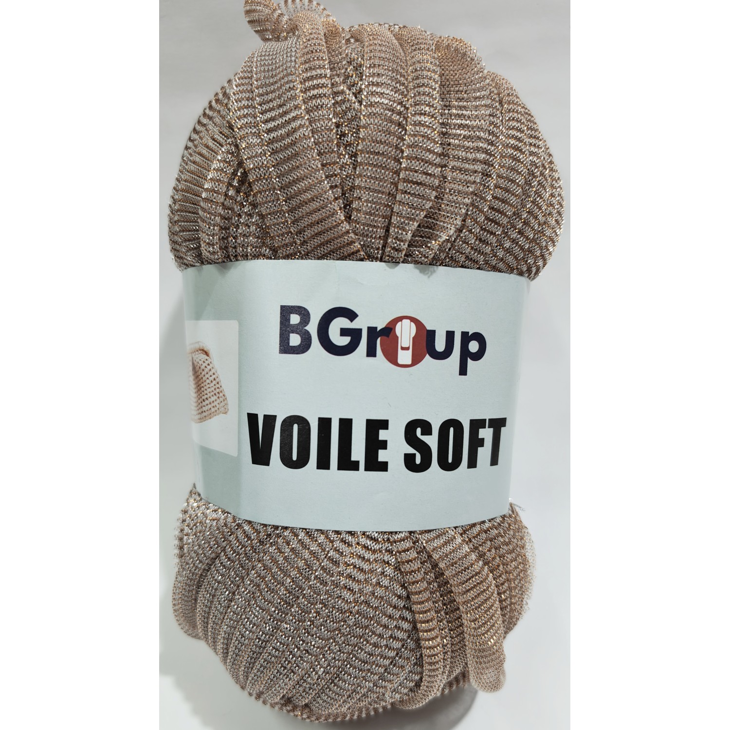 Fettuccia in organza glitter "Voile Soft'" +- 100 gr. 70 mt. per borse, cesti e varie