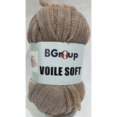 Fettuccia in organza glitter "Voile Soft'" +- 100 gr. 70 mt. per borse, cesti e varie