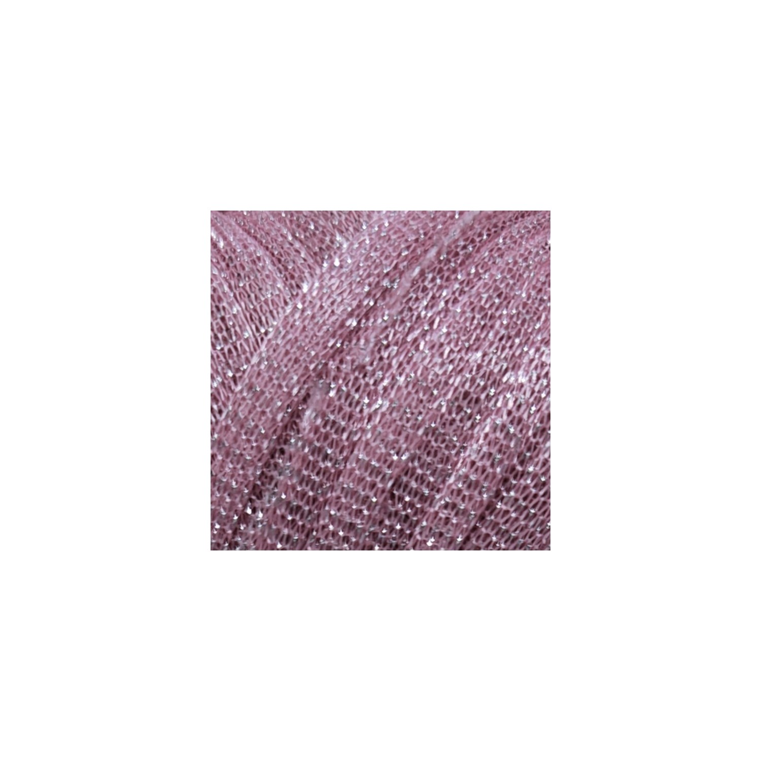 Fettuccia in organza glitter "Voile Soft'" +- 100 gr. 70 mt. per borse, cesti e varie