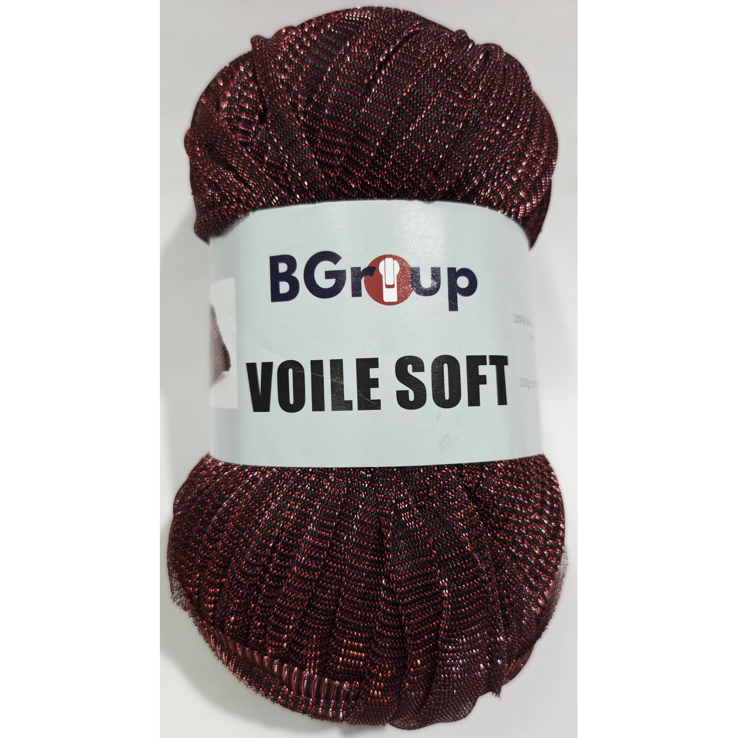 Fettuccia in organza glitter "Voile Soft'" +- 100 gr. 70 mt. per borse, cesti e varie