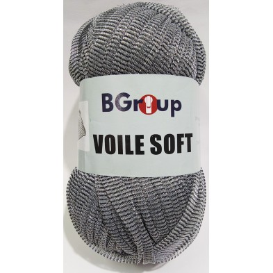 Fettuccia in organza glitter "Voile Soft'" +- 100 gr. 70 mt. per borse, cesti e varie