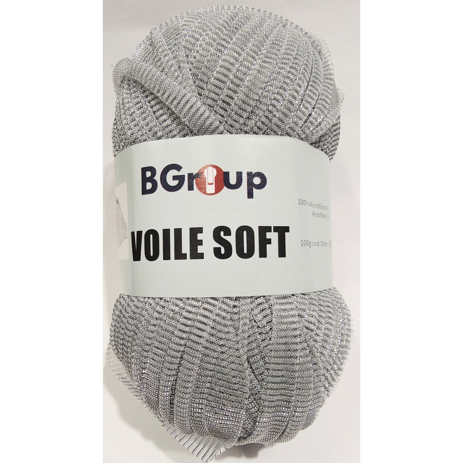 Fettuccia in organza glitter "Voile Soft'" +- 100 gr. 70 mt. per borse, cesti e varie