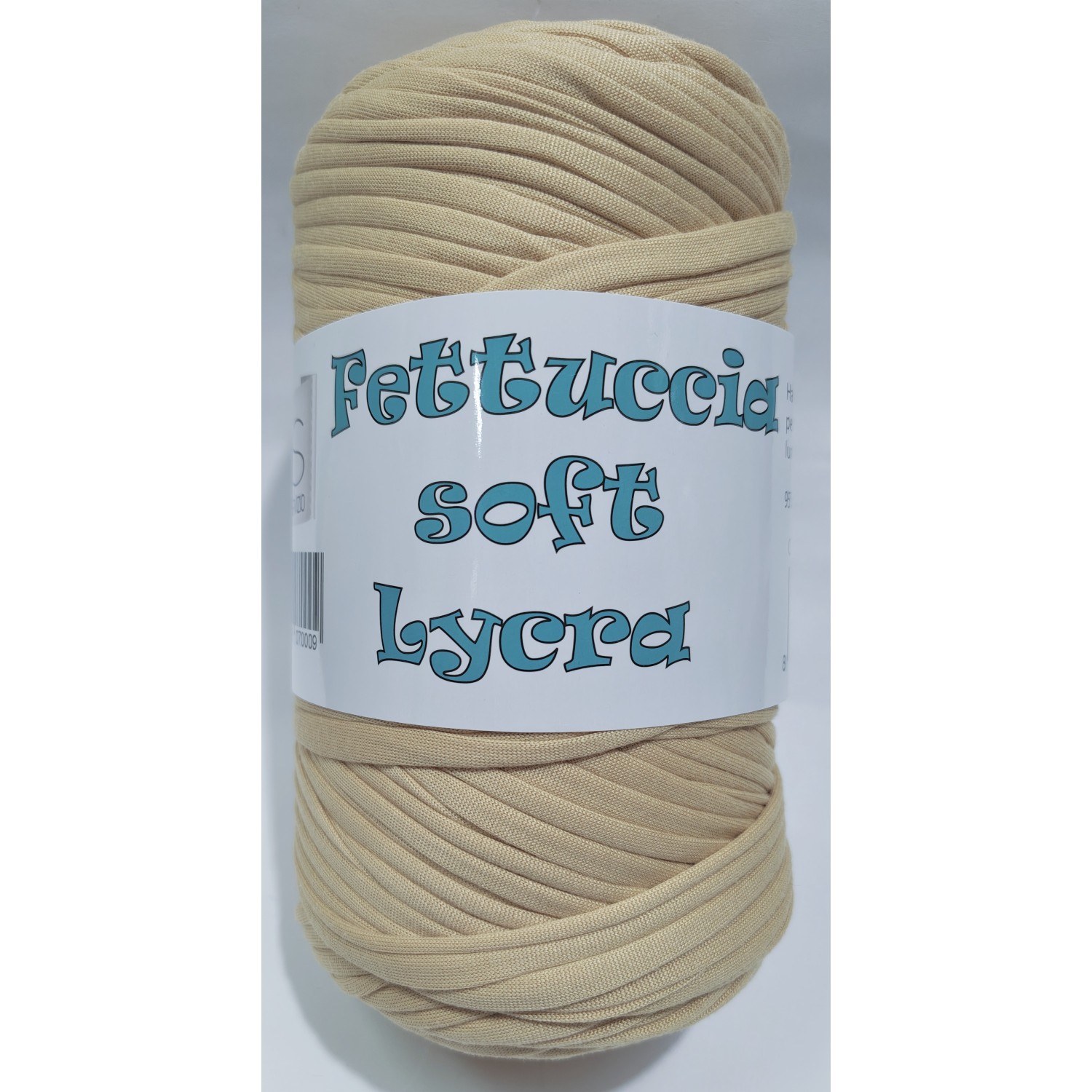 Fettuccia in lycra "KABU'" o "MAS" peso +- 400 gr. 105 mt. per borse, cesti e varie
