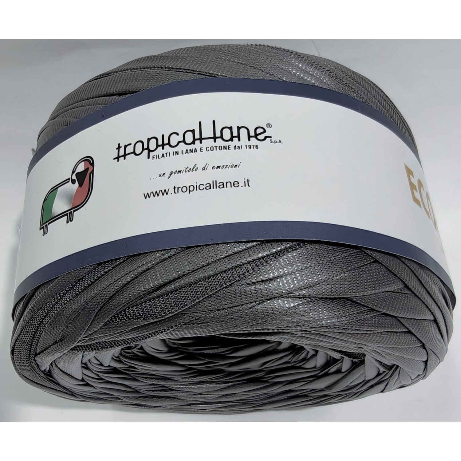 Fettuccia in ecopelle per borse alta qualità peso +- 200 gr. per circa 94 mt. Tropical Lane