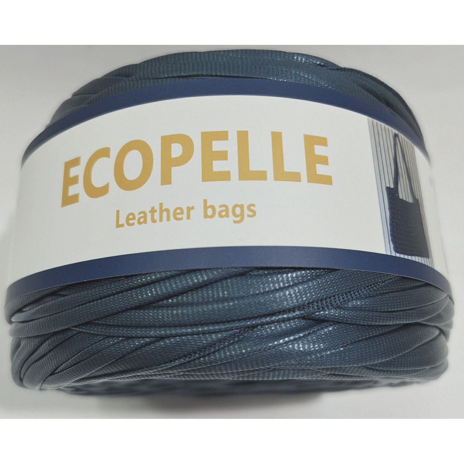 Fettuccia in ecopelle per borse alta qualità peso +- 200 gr. per circa 94 mt. Tropical Lane