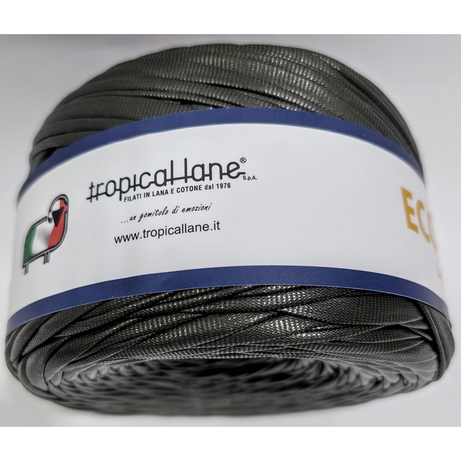 Fettuccia in ecopelle per borse alta qualità peso +- 200 gr. per circa 94 mt. Tropical Lane