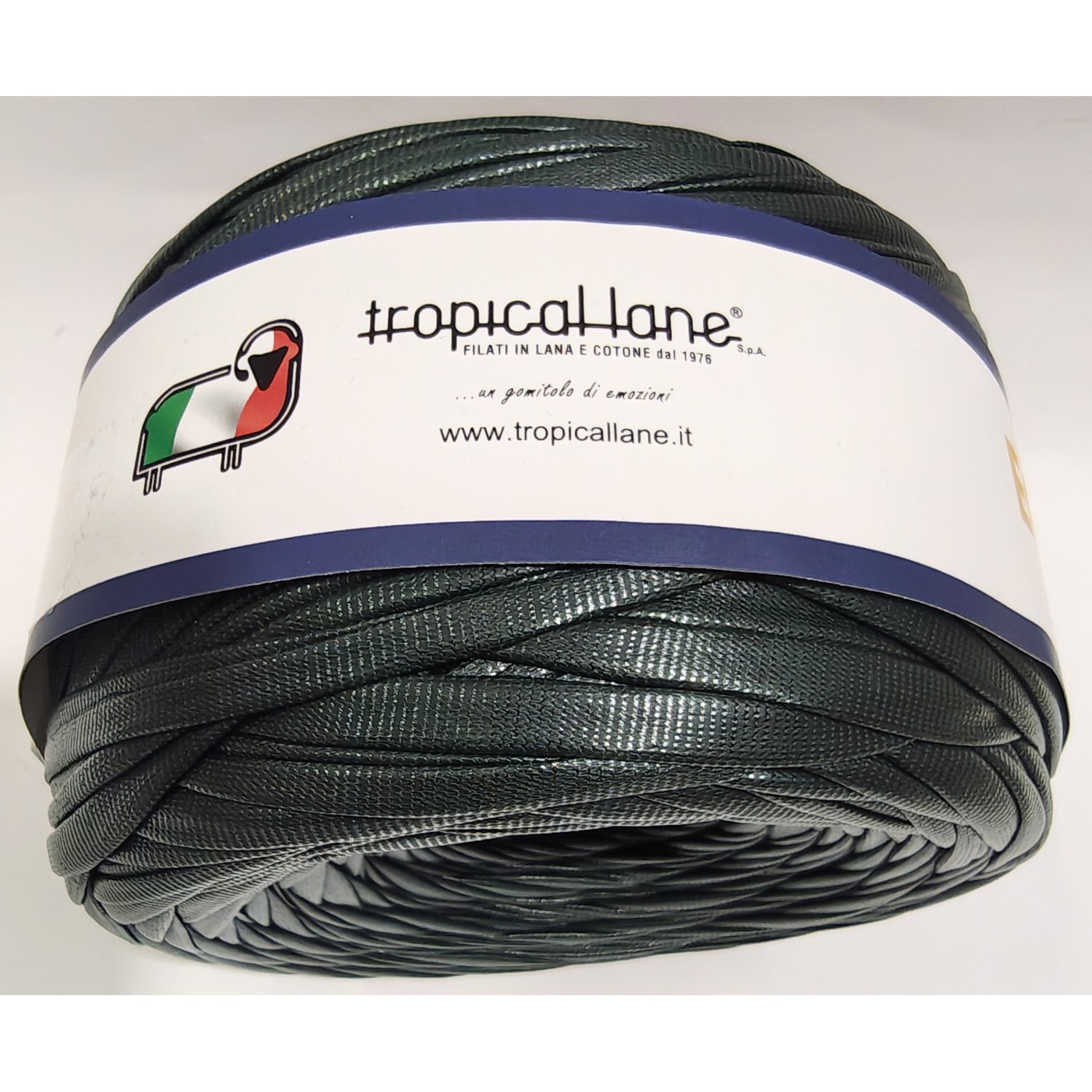 Fettuccia in ecopelle per borse alta qualità peso +- 200 gr. per circa 94 mt. Tropical Lane