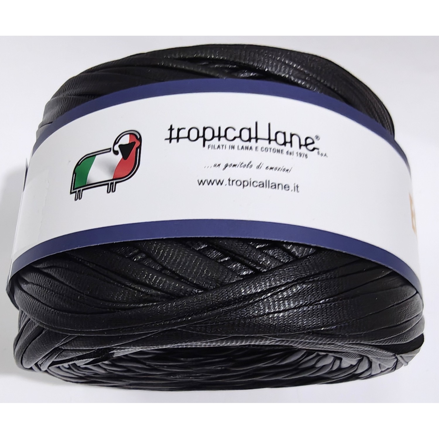 Fettuccia in ecopelle per borse alta qualità peso +- 200 gr. per circa 94 mt. Tropical Lane