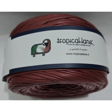 Fettuccia in ecopelle per borse alta qualità peso +- 200 gr. per circa 94 mt. Tropical Lane
