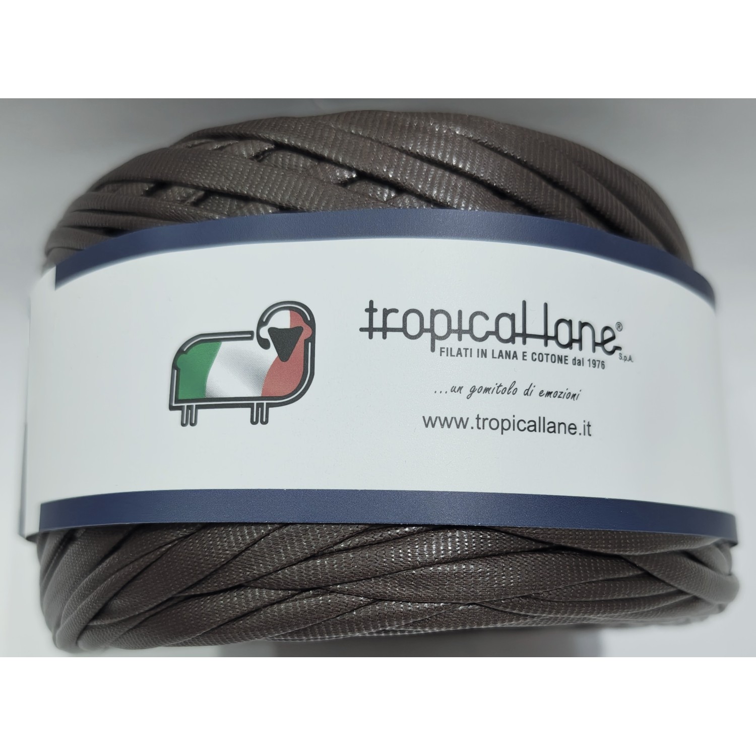 Fettuccia in ecopelle per borse alta qualità peso +- 200 gr. per circa 94 mt. Tropical Lane