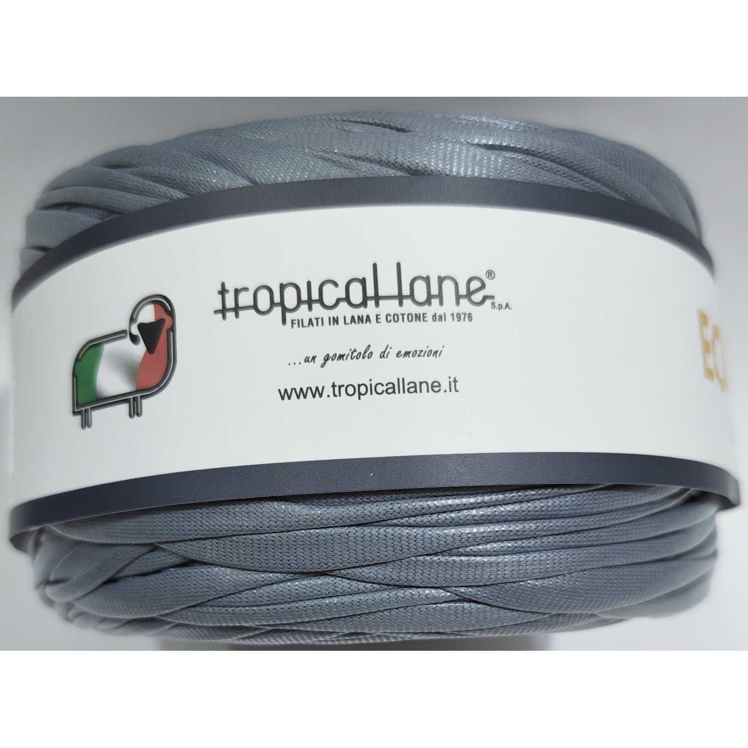 Fettuccia in ecopelle per borse alta qualità peso +- 200 gr. per circa 94 mt. Tropical Lane