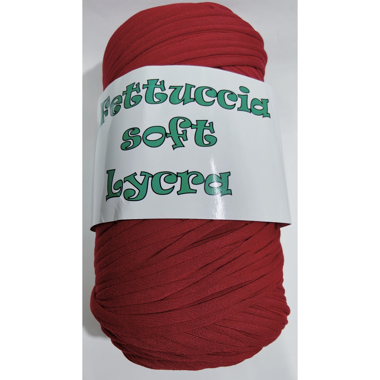 Fettuccia in lycra "KABU'" o "MAS" peso +- 400 gr. 105 mt. per borse, cesti e varie