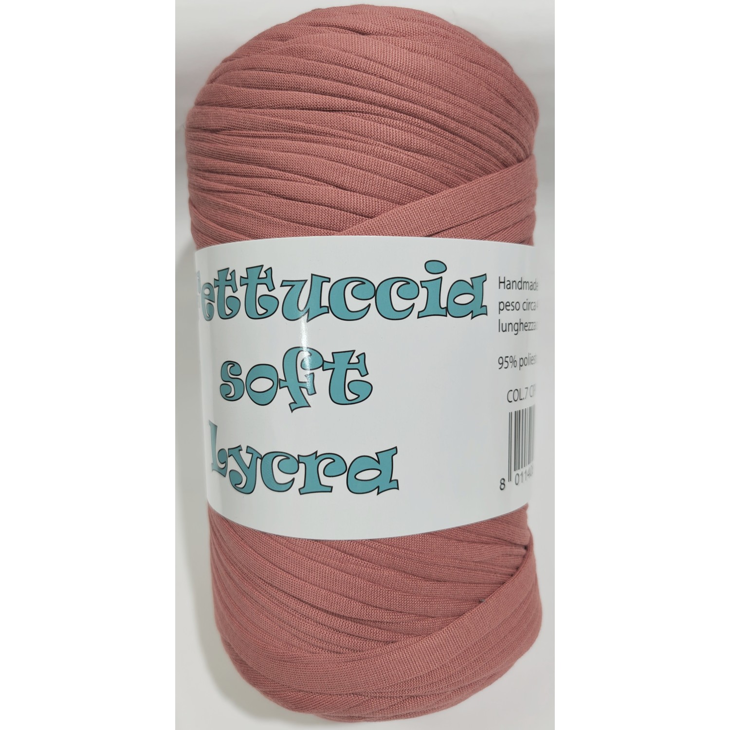 Fettuccia in lycra "KABU'" o "MAS" peso +- 400 gr. 105 mt. per borse, cesti e varie
