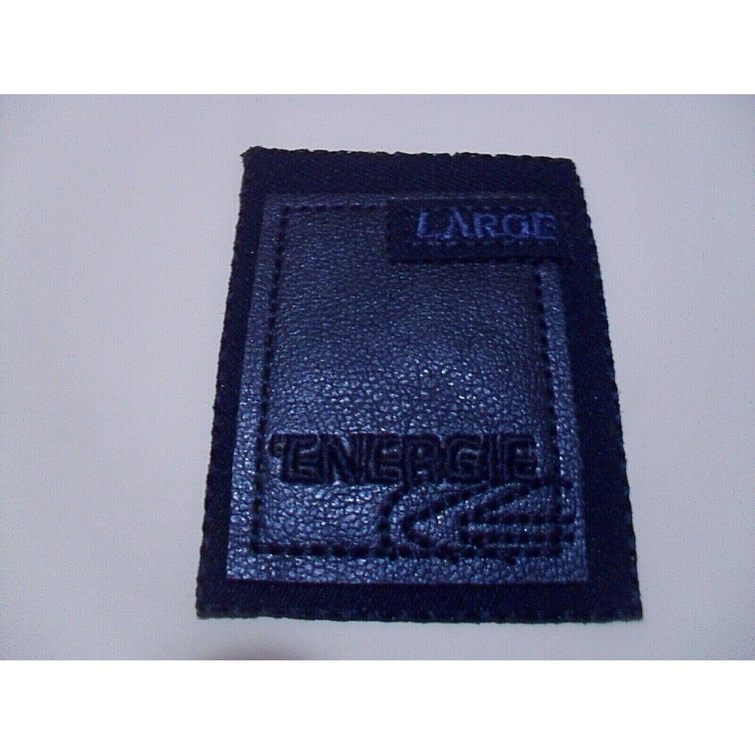 TOPPA PATCH RICAMO SU ECOPELLE "ENERGIE" TERMO O DA CUCIRE DIMENSIONI VARIE