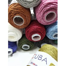 Cordino thai lurex "Cuba" per borse uncinetto rocca da 300 gr. +- 2%