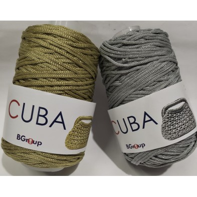 Cordino thai lurex "Cuba" per borse uncinetto rocca da 300 gr. +- 2%