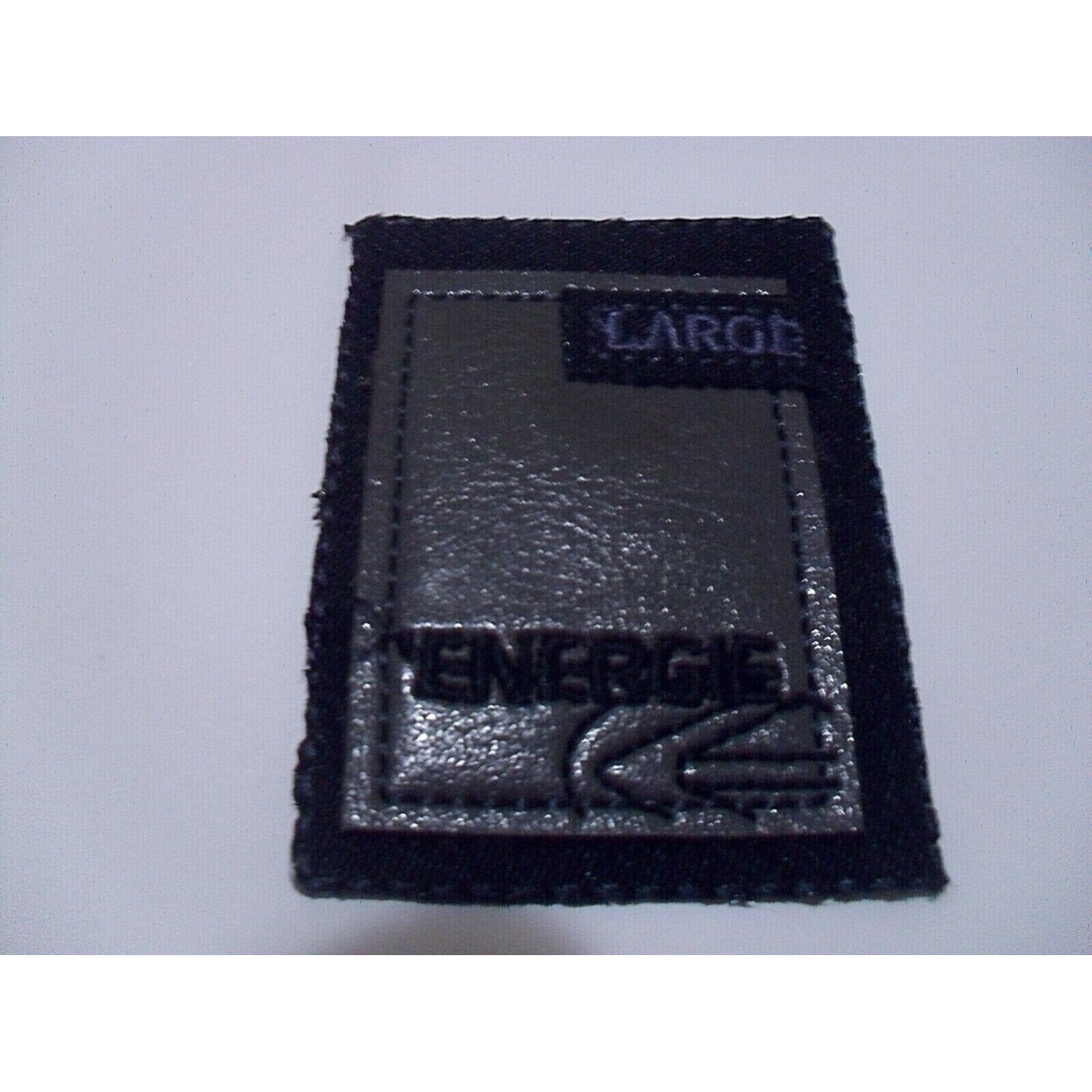 TOPPA PATCH RICAMO SU ECOPELLE "ENERGIE" TERMO O DA CUCIRE DIMENSIONI VARIE