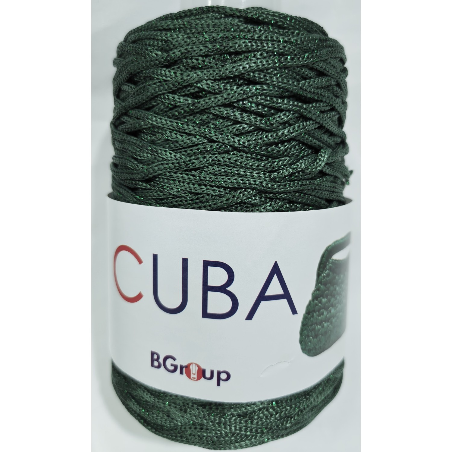 Cordino thai lurex "Cuba" per borse uncinetto rocca da 300 gr. +- 2%