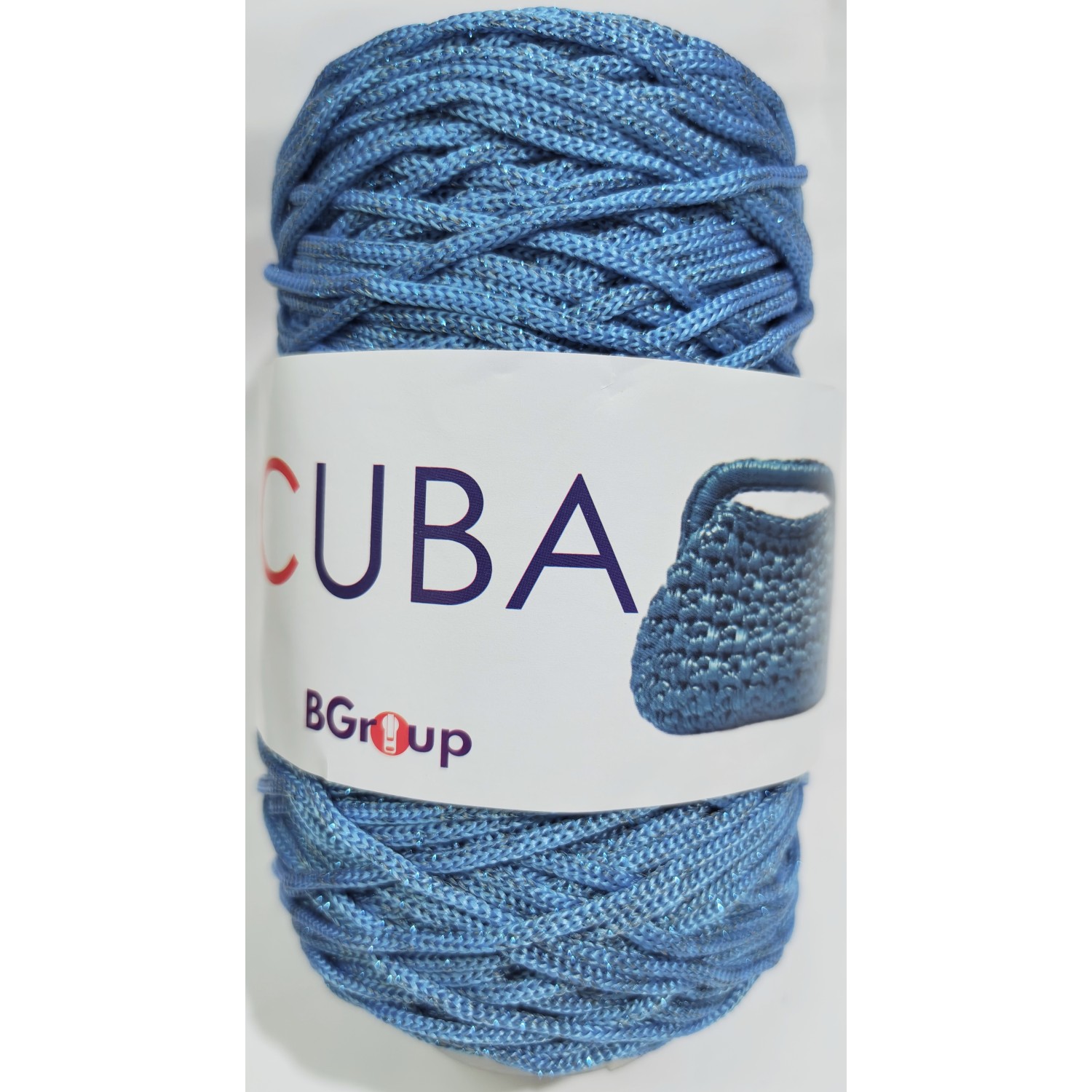 Cordino thai lurex "Cuba" per borse uncinetto rocca da 300 gr. +- 2%