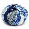 Merinos Jacquard 47% Lana Merinos - 53% PC Microfibra Filato in Gomitolo da 50 gr. +-130 mt.
