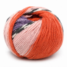 Merinos Jacquard 47% Lana Merinos - 53% PC Microfibra Filato in Gomitolo da 50 gr. +-130 mt.