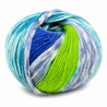 Merinos Jacquard 47% Lana Merinos - 53% PC Microfibra Filato in Gomitolo da 50 gr. +-130 mt.