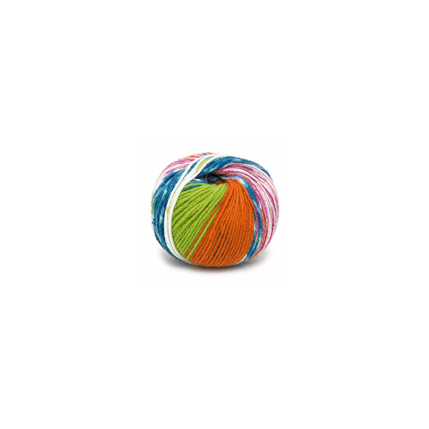Merinos Jacquard 47% Lana Merinos - 53% PC Microfibra Filato in Gomitolo da 50 gr. +-130 mt.
